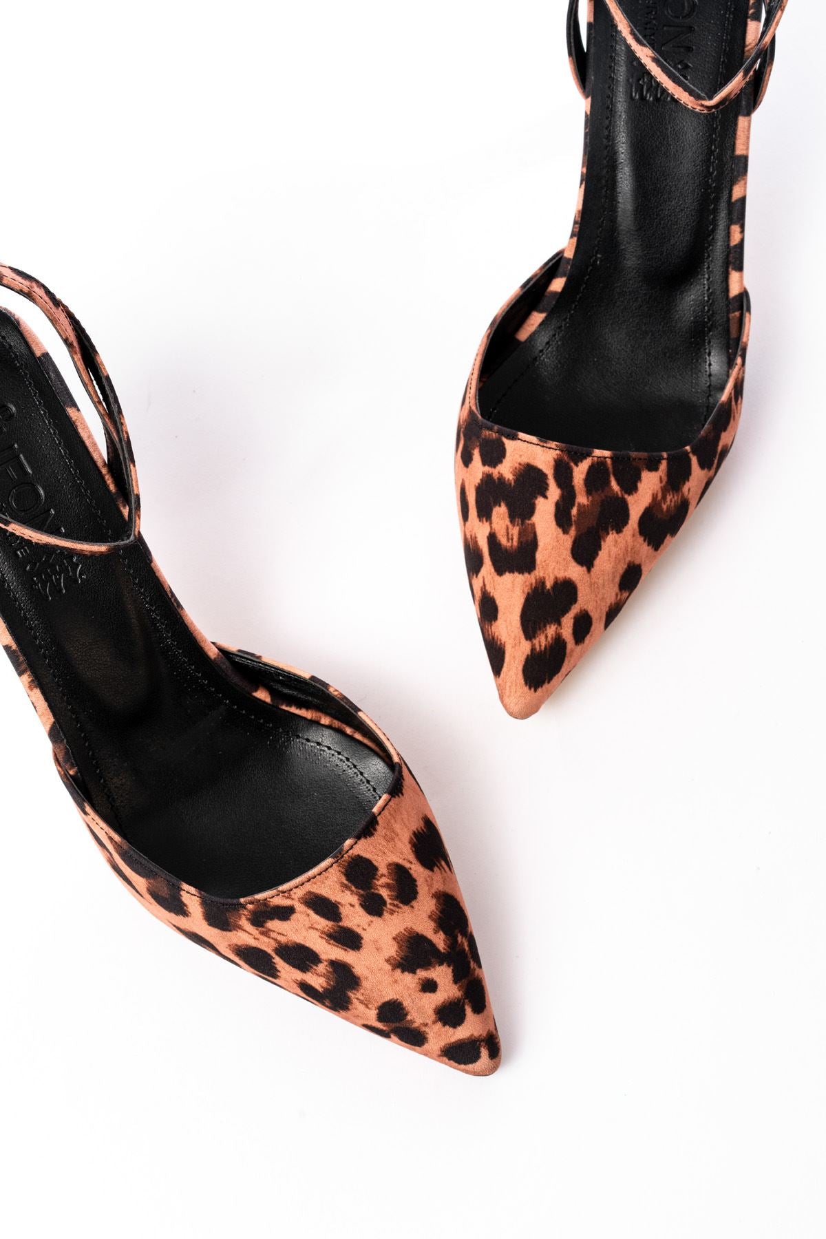 Ayakkabı Aşkı Leopar Günlük 7 cm Topuklu Bayan Ayakkabı