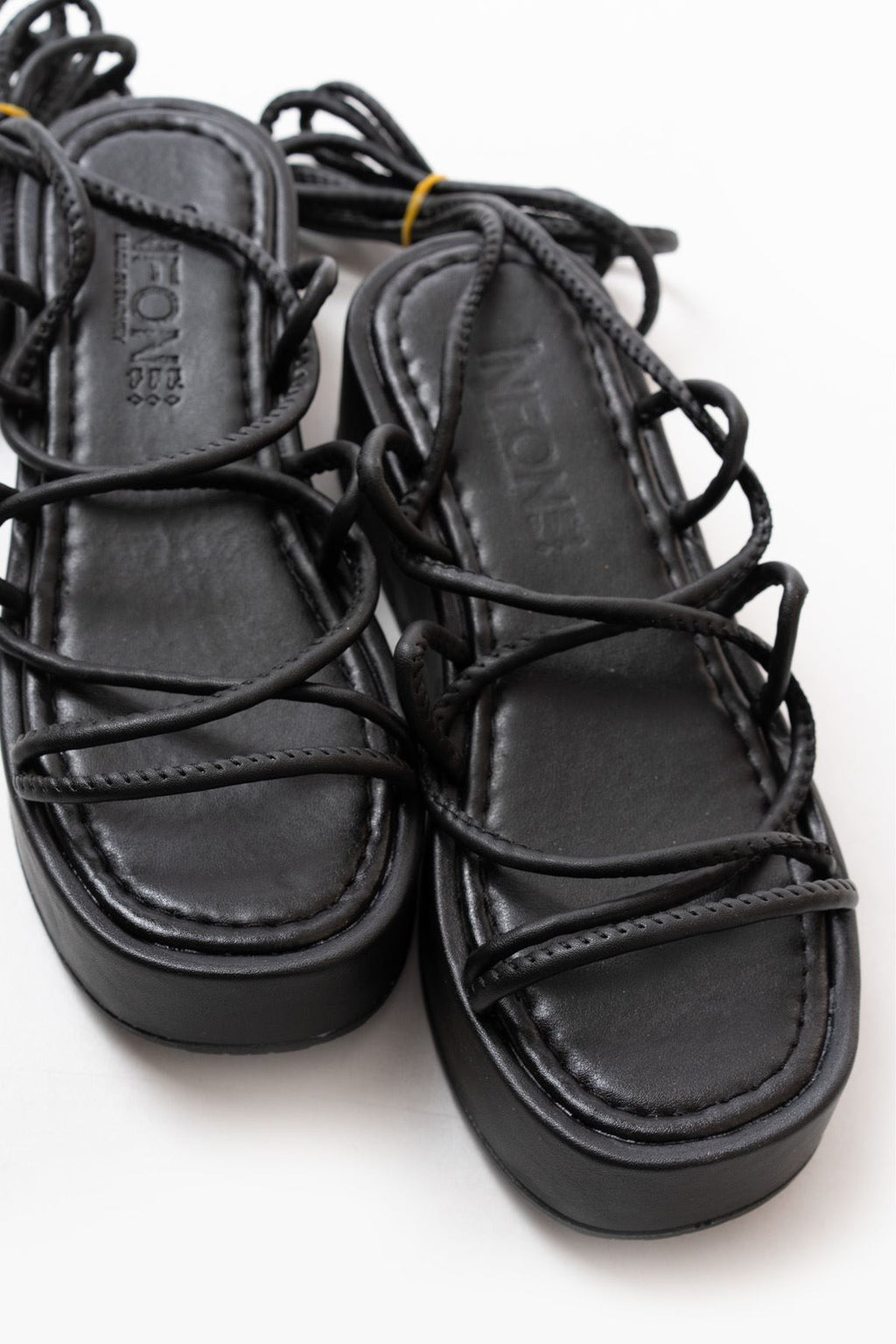 Ayakkabı Aşkı Siyah Dolgu Kadın Sandalet