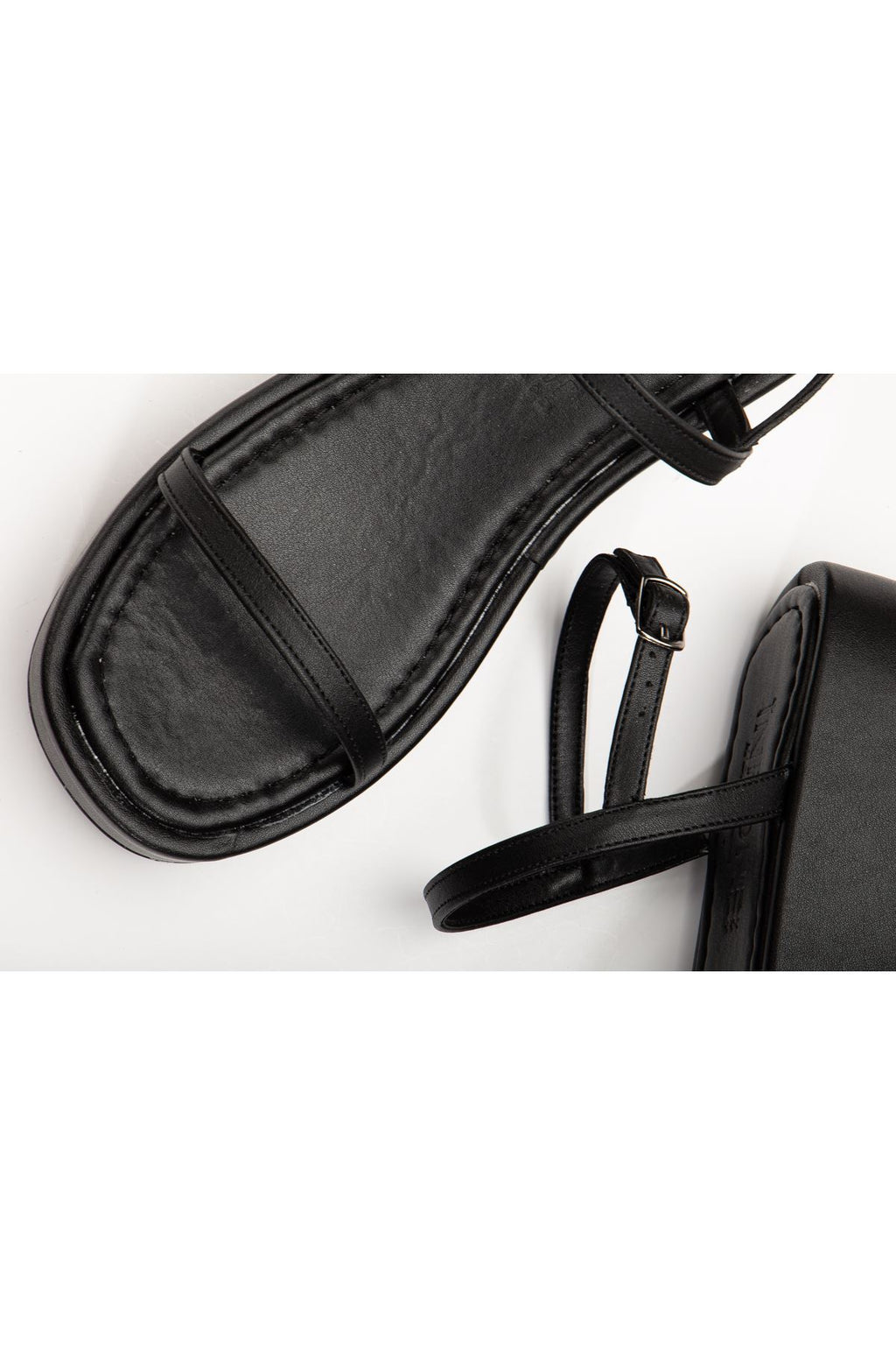 Ayakkabı Aşkı Siyah Dolgu Topuk Kadın Sandalet