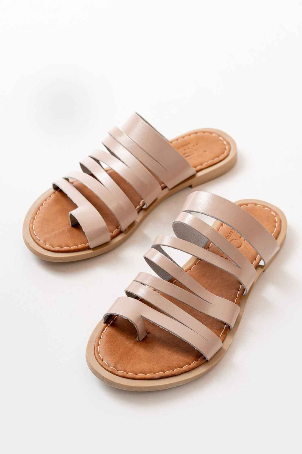 Ayakkabı Aşkı 169-082 Nut Ortopedik Hakiki Deri Kadın Terlik