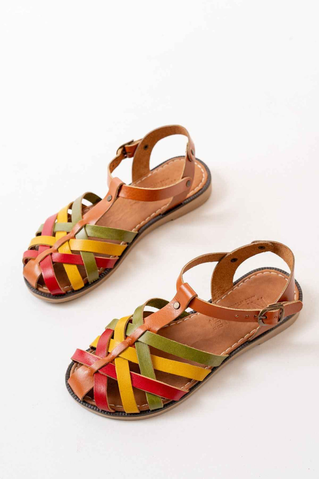 Ayakkabı Aşkı 205-02 Multi Ortopedik Hakiki Deri Kadın Sandalet