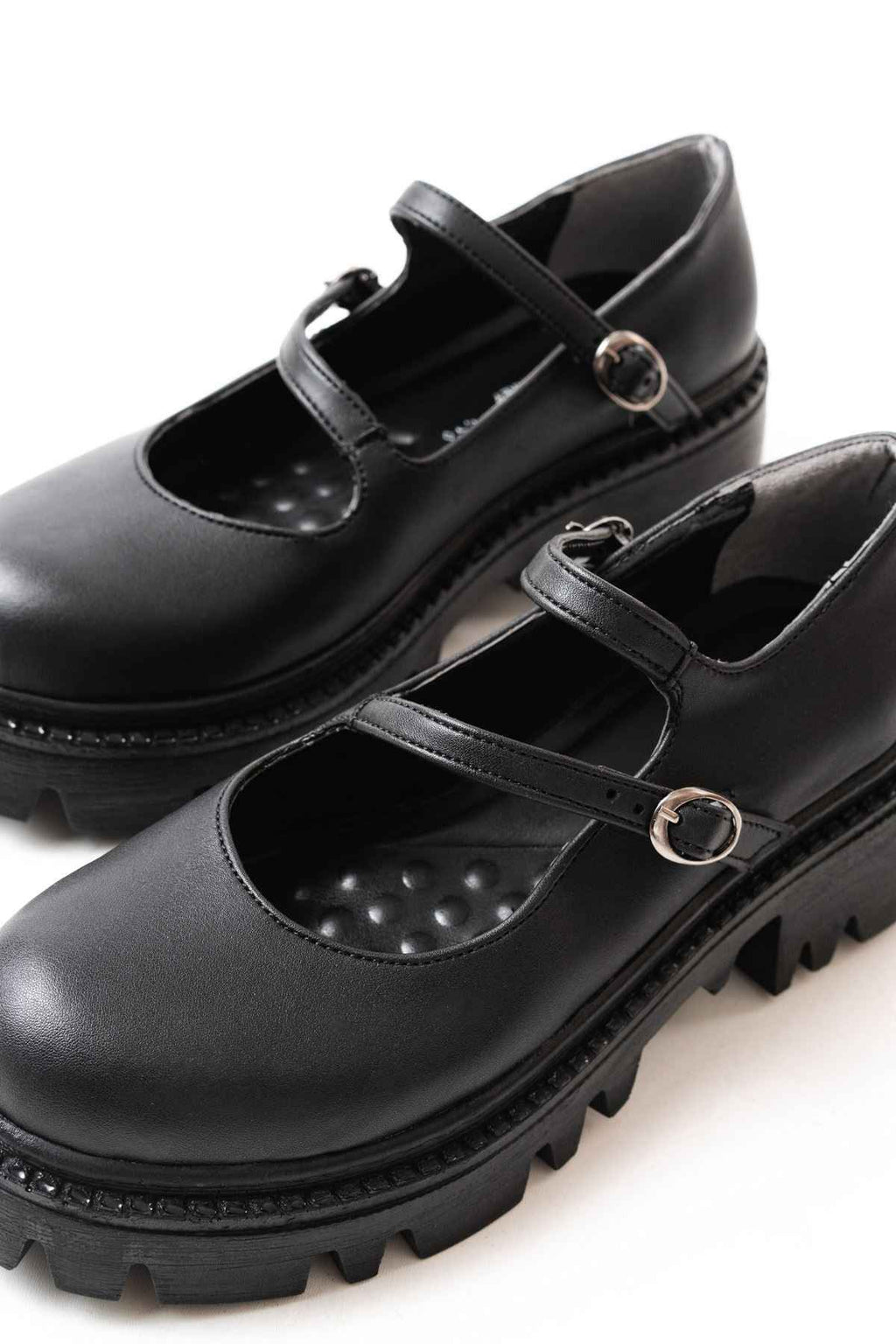 Ayakkabı Aşkı 868-756 Siyah Günlük Yüksek Tabanlı Loafer Ayakkabı