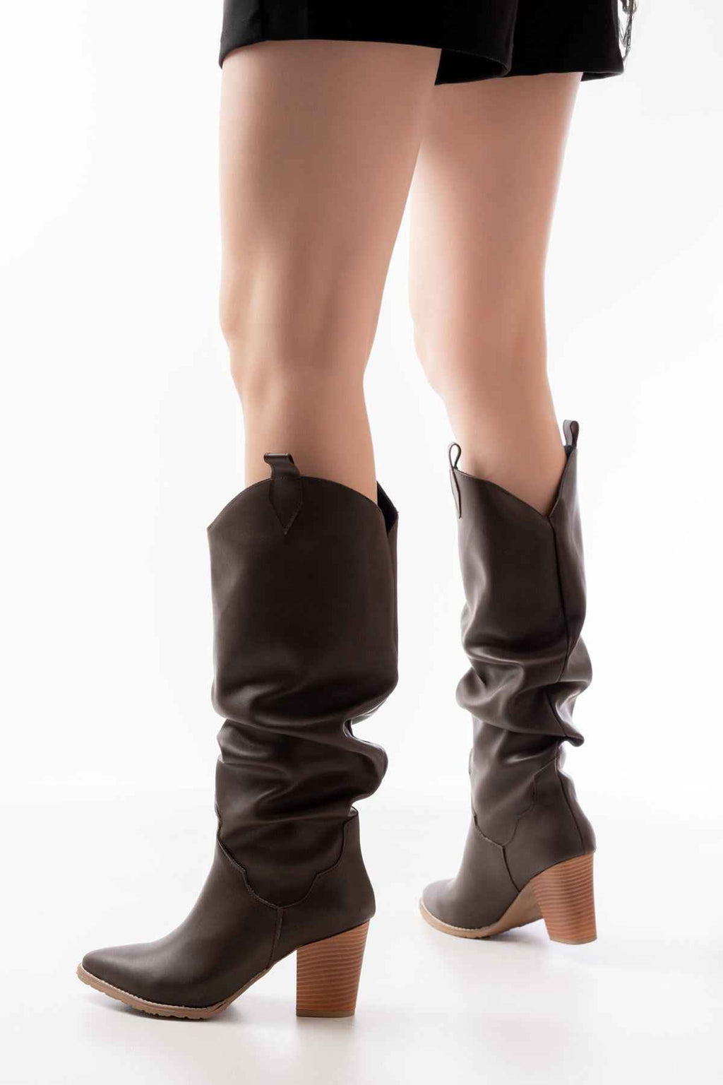 Ayakkabı Aşkı Ls-1884 Kahverengi Günlük Kadın Çizme