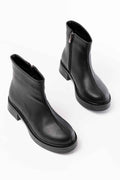 Ayakkabı Aşkı 02-3033 Siyah Fermuarlı Günlük Kadın Bot