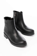 Ayakkabı Aşkı 165-204 Siyah Fermuarlı Günlük Kadın Bot