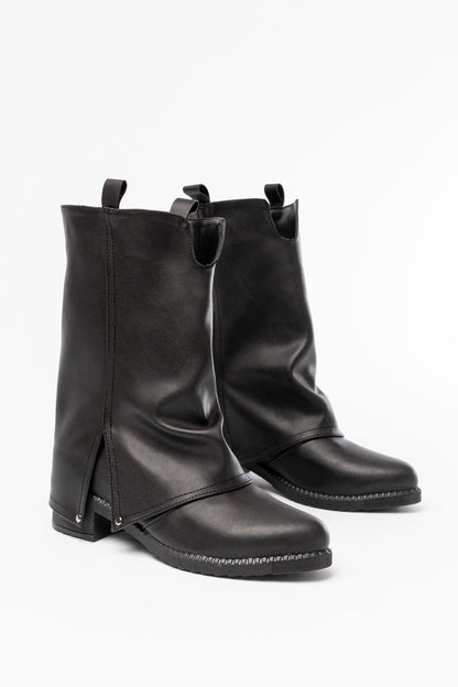 270-3045 Siyah Günlük Kadın Bot - Siyah