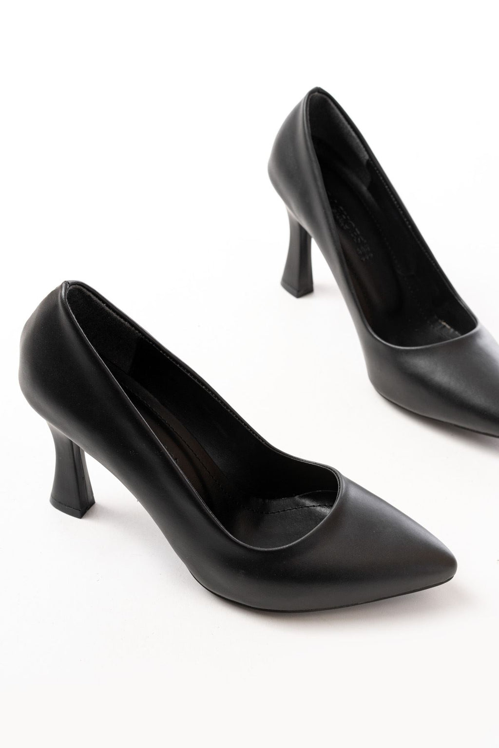 Ayakkabı Aşkı Siyah Günlük 9 cm Topuklu Bayan Stiletto Ayakkabı