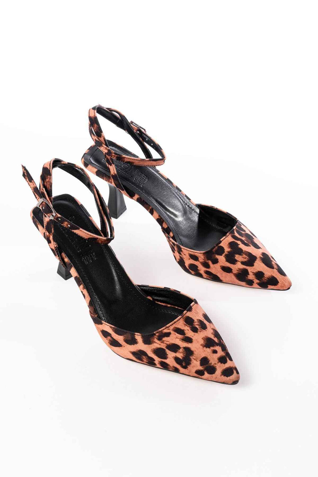 Ayakkabı Aşkı St-004 Leopar Günlük 7 Cm Topuklu Bayan Ayakkabı