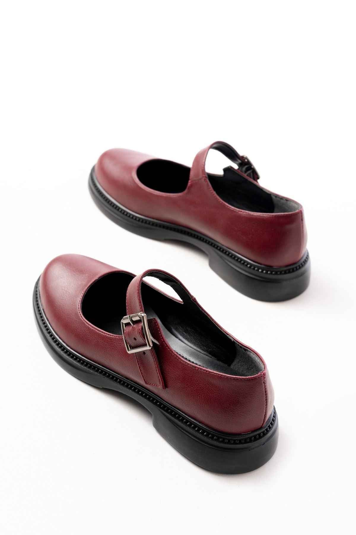 Ayakkabı Aşkı Ysn-4444 Bordo Günlük Bayan Ayakkabı