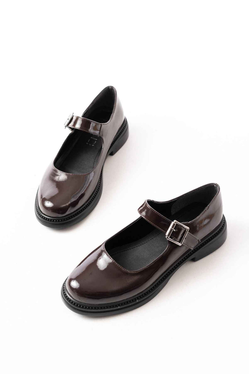 Ayakkabı Aşkı Ysn-4444 Kahve Rugan Günlük Bayan Ayakkabı