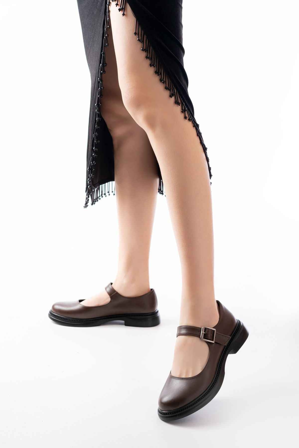 Ayakkabı Aşkı Ysn-4444 Kahve Günlük Bayan Ayakkabı