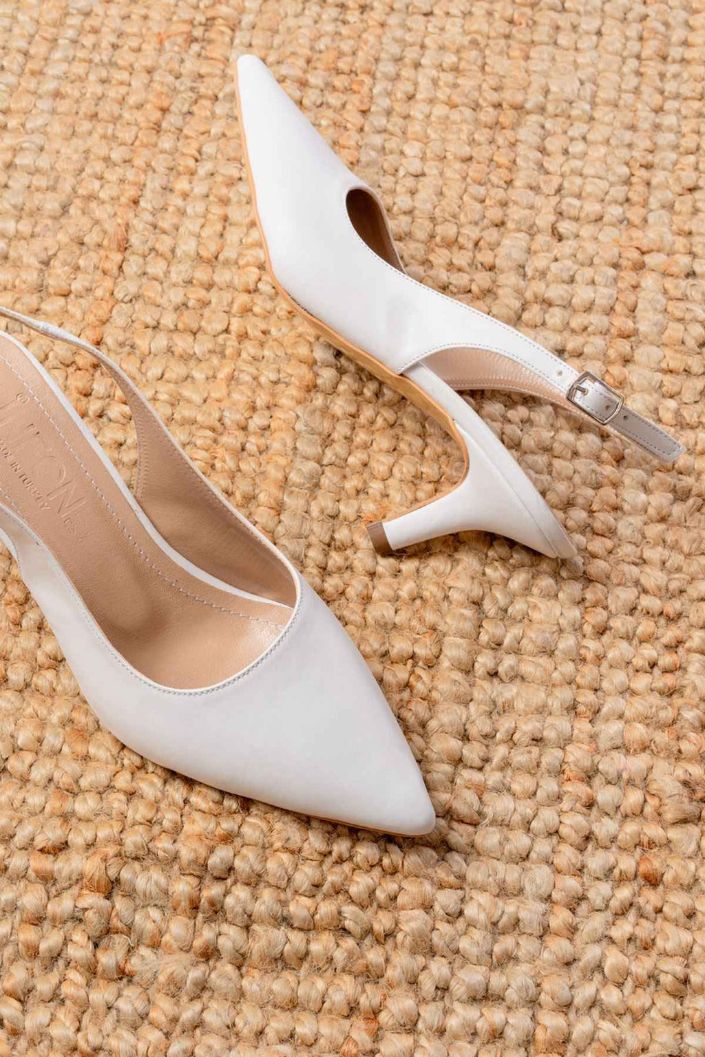 Ayakkabı Aşkı St-1152 Beyaz Günlük 7 Cm Topuklu Kadın Ayakkabı