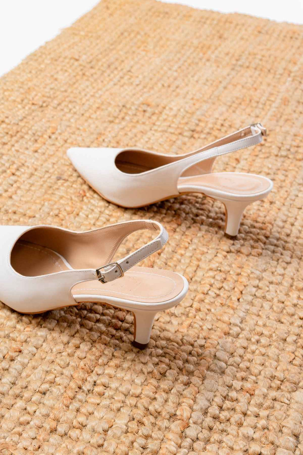 Ayakkabı Aşkı St-1152 Beyaz Günlük 7 Cm Topuklu Kadın Ayakkabı