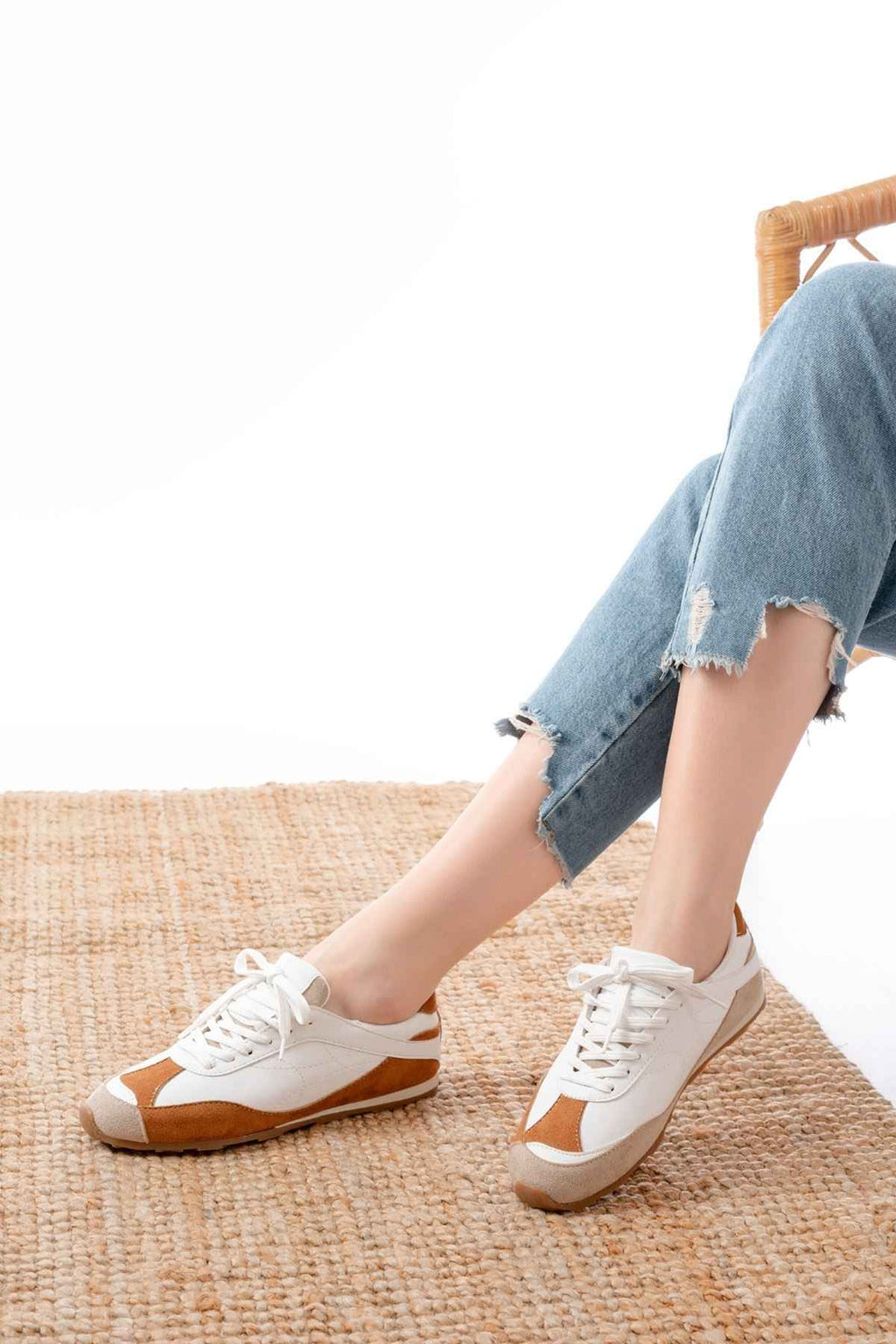 Ayakkabı Aşkı Rs-02 Taba Garni Ince Taban Günlük Spor Ayakkabı