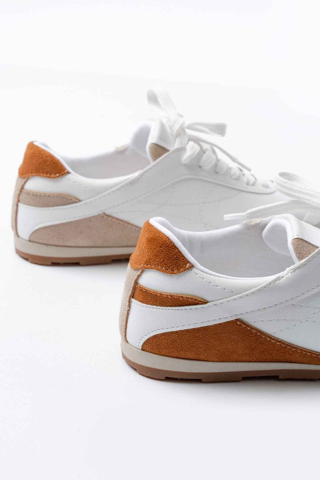 Ayakkabı Aşkı Rs-02 Taba Garni Ince Taban Günlük Spor Ayakkabı