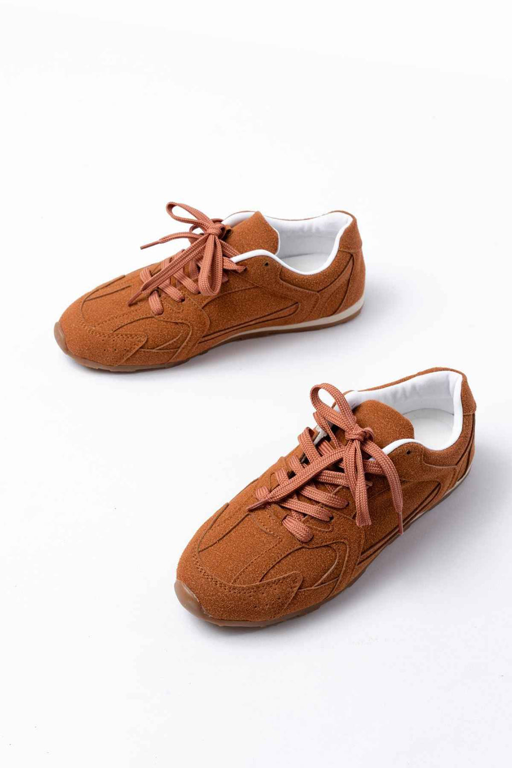 Ayakkabı Aşkı Rs-01 Taba Süet Ince Taban Günlük Spor Ayakkabı