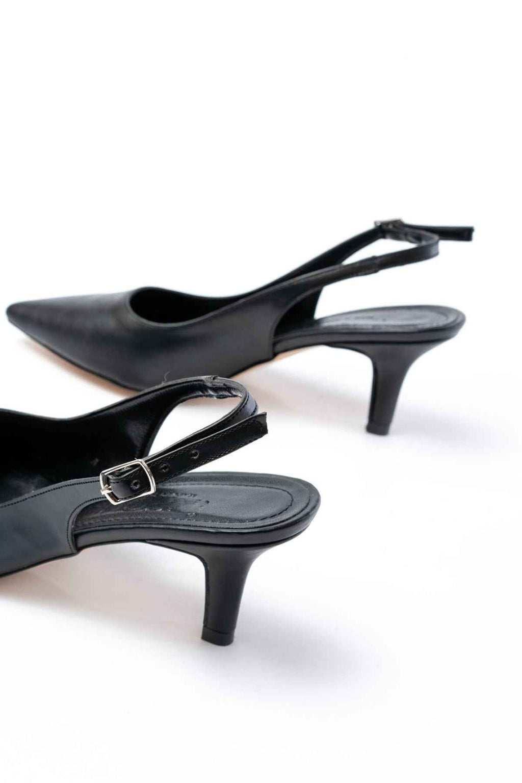 Ayakkabı Aşkı St-1152 Siyah Günlük 7 Cm Topuklu Kadın Ayakkabı