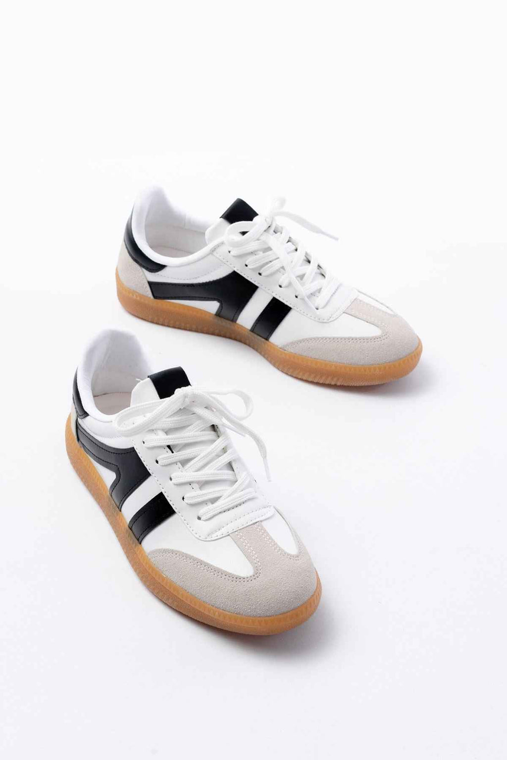 Ayakkabı Aşkı M-1004 Beyaz Bağcıklı Termo Taban Günlük Kadın Spor