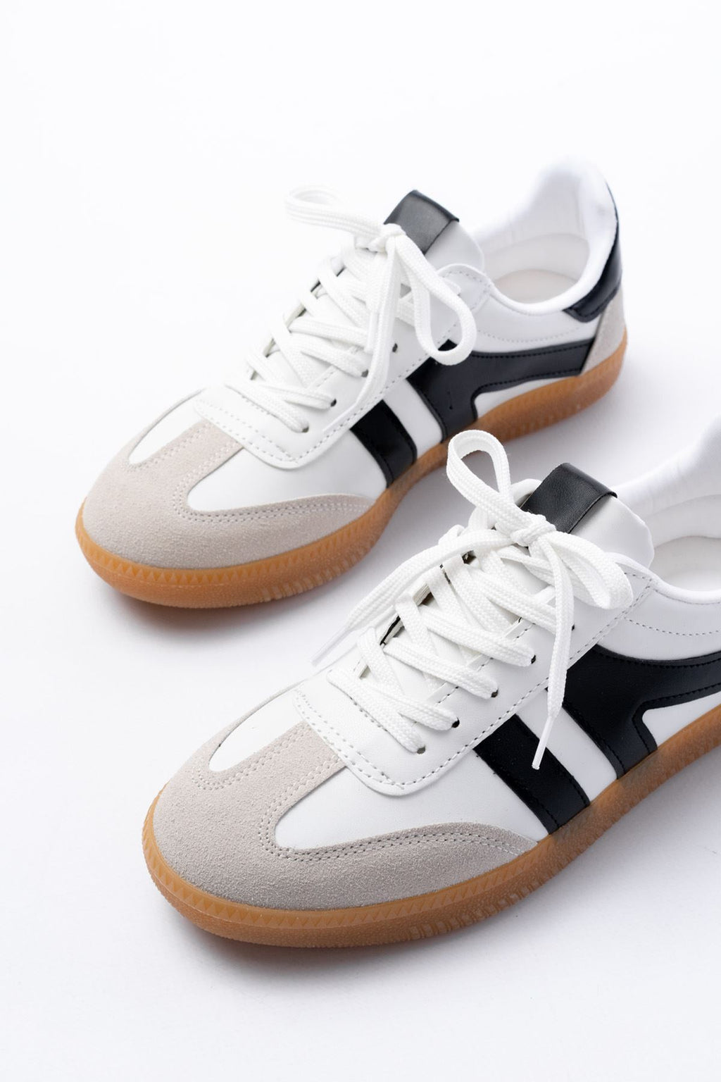 Ayakkabı Aşkı Beyaz Bağcıklı Termo Taban Günlük Kadın Spor - Ayakkabı Aşkı