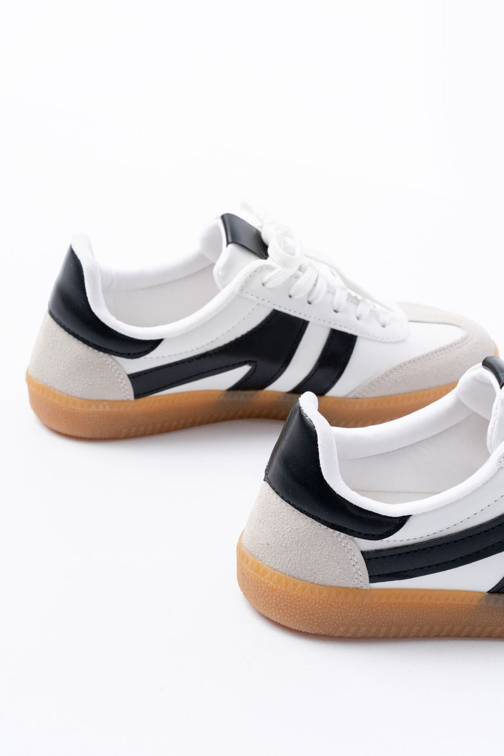 Ayakkabı Aşkı Beyaz Bağcıklı Termo Taban Günlük Kadın Spor - Ayakkabı Aşkı