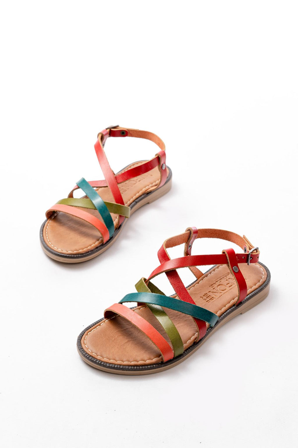 Ayakkabı Aşkı Multi Ortopedik Hakiki Deri Kadın Sandalet - Ayakkabı Aşkı