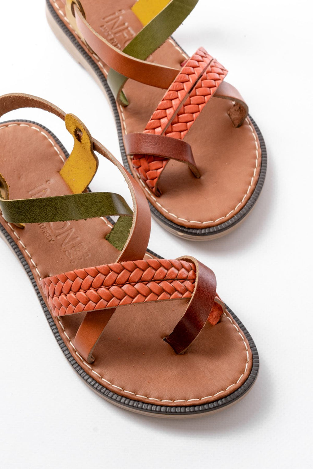 Ayakkabı Aşkı Multi Ortopedik Hakiki Deri Kadın Sandalet - Ayakkabı Aşkı