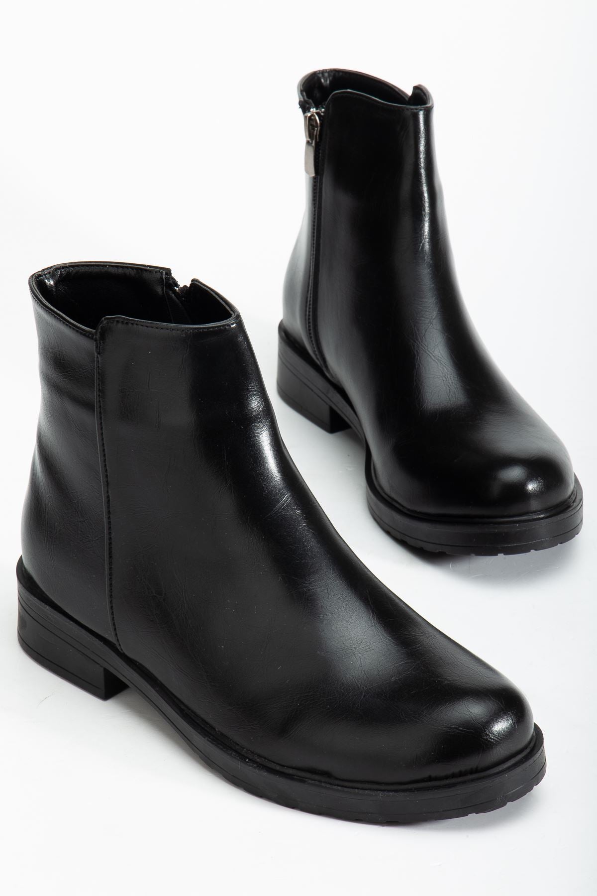 Ayakkabı Aşkı Siyah Yanki Günlük Kadın Bot