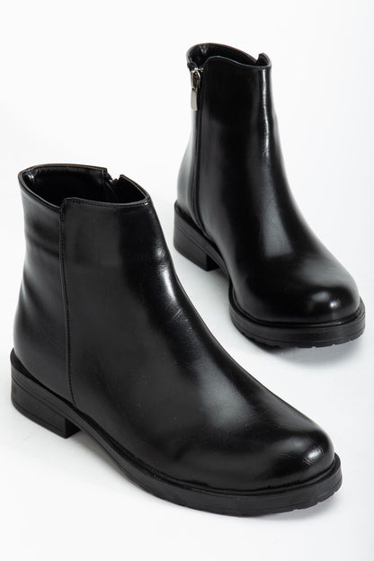 Ayakkabı Aşkı Siyah Yanki Günlük Kadın Bot